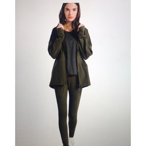 Puma Transition Jacket army green .Sz S - Picture 9 of 12